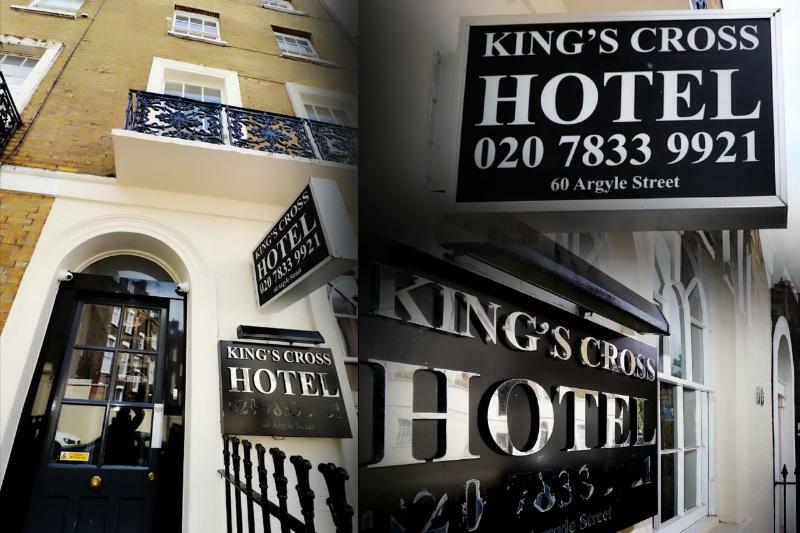 Kings Cross Hotel London Kültér fotó